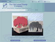 Tablet Screenshot of oldislandstamps.com